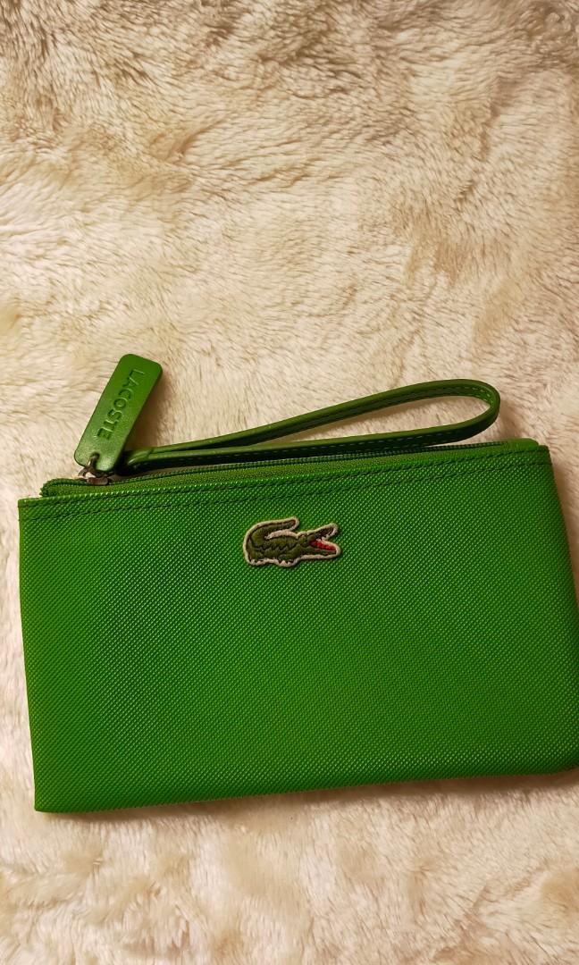 Lacoste pouch wallet on sale