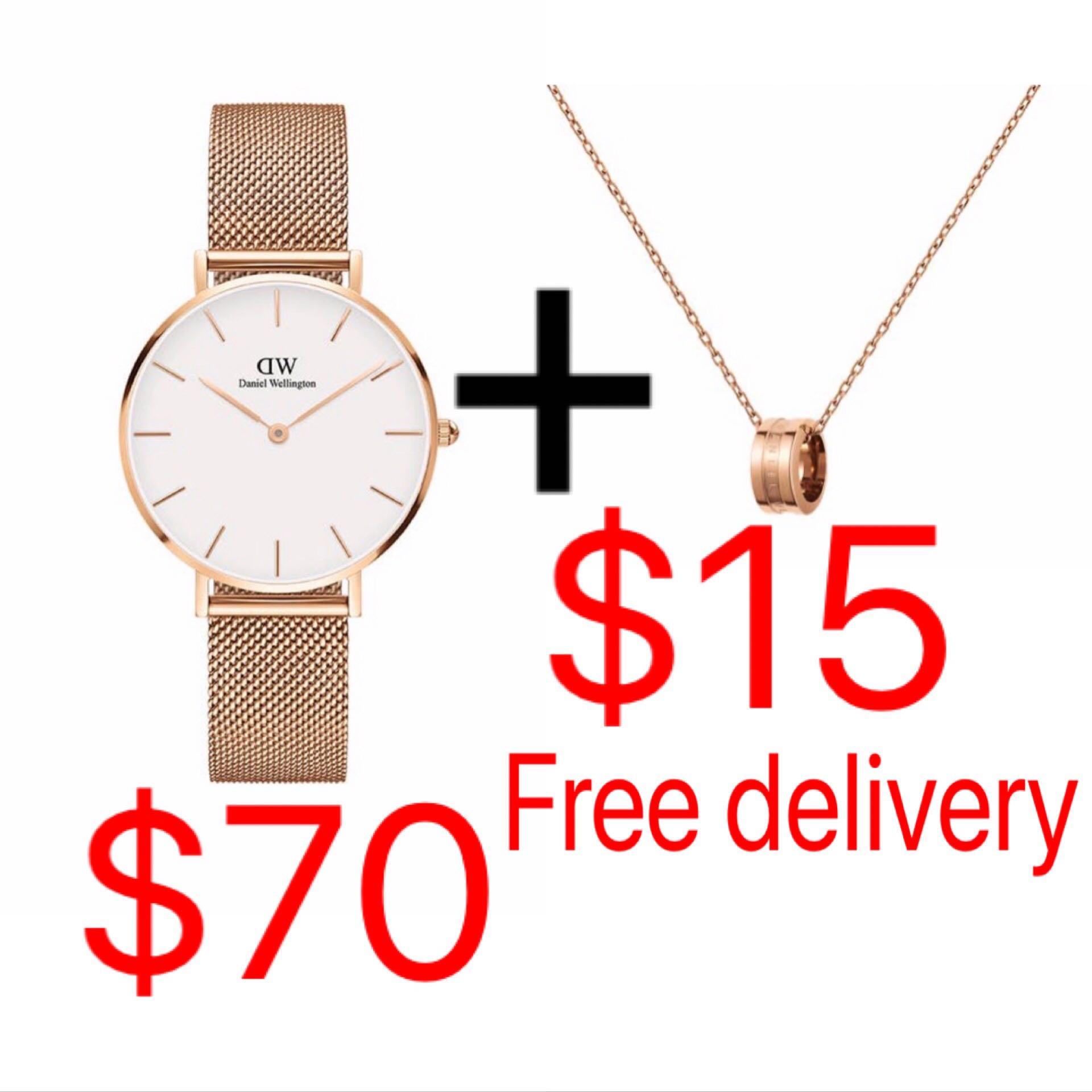 200 Authentic Daniel Wellington Watch Valentine gift
