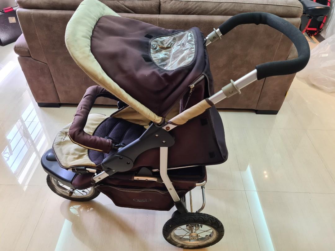 3 Wheel Steelcraft Terrain Stroller pram