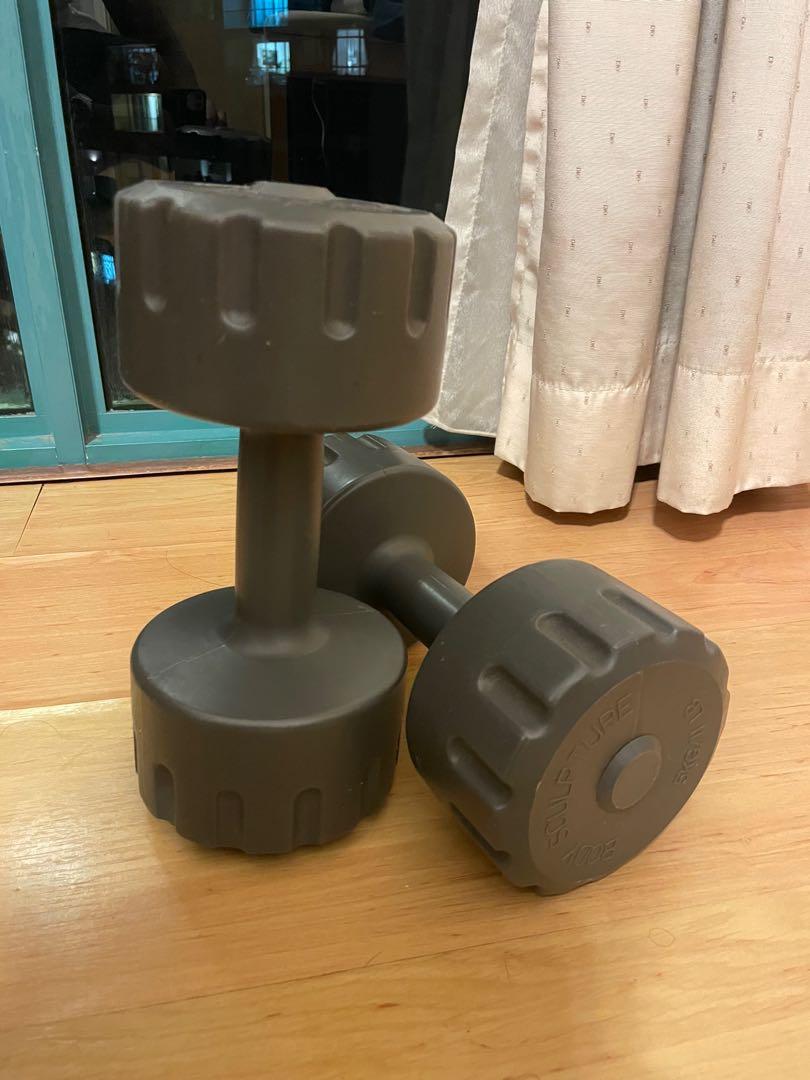 5kg 11lbs Dumbbells Sports Equipment Exercise Fitness Weights Dumbbells On Carousell