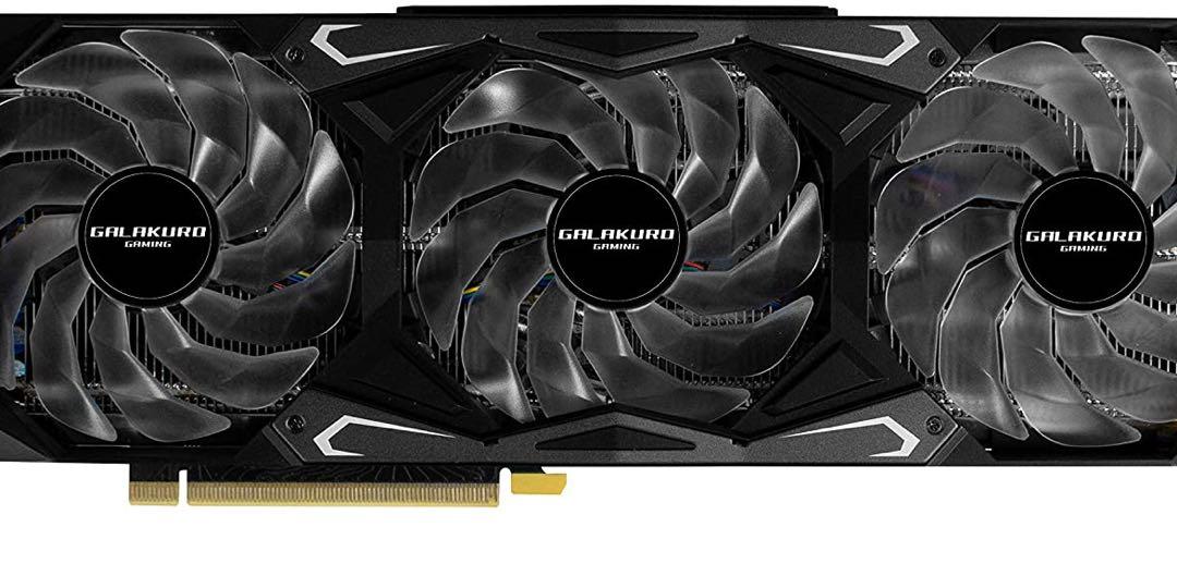 全新日版無鎖玄人志向RTX 3080 Geforce Galakuro Graphic Card Gaming