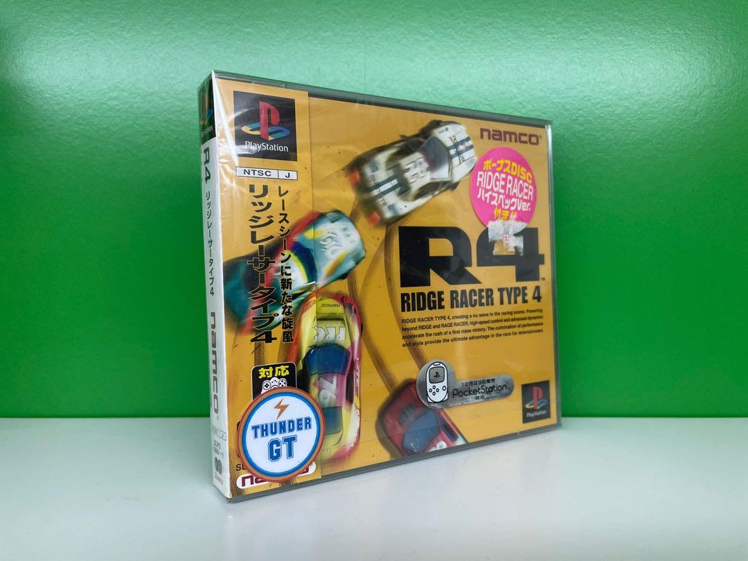 中古) PlayStation PS R4 Ridge Racer Type 4日版, 電子遊戲, 電子遊戲