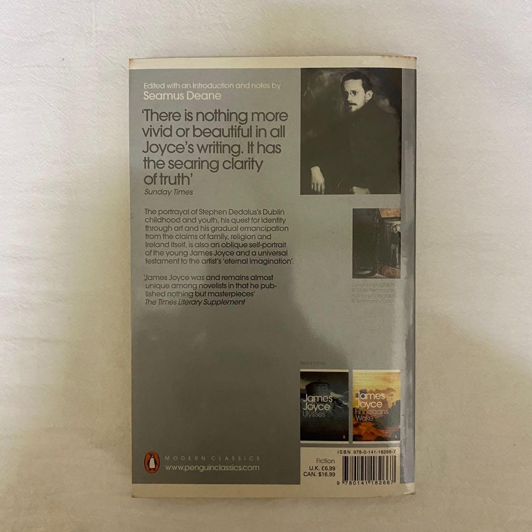 A Portrait Of The Artist As A Young Man By James Joyce Books Stationery Books On Carousell A Portrait Of The Artist As A Young Man By James Joyce Books Stationery Books On Carousell