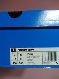 Adidas Forum Low US7