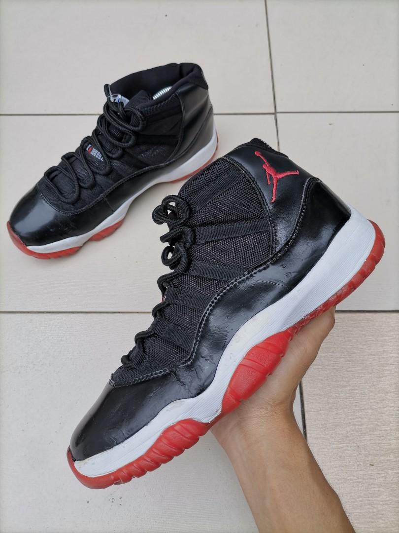 NIKE AIR JORDAN11 BRED 27.5cm-