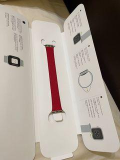 Apple watch  red 40mm Braided Solo Loop  (Product) - Size 7