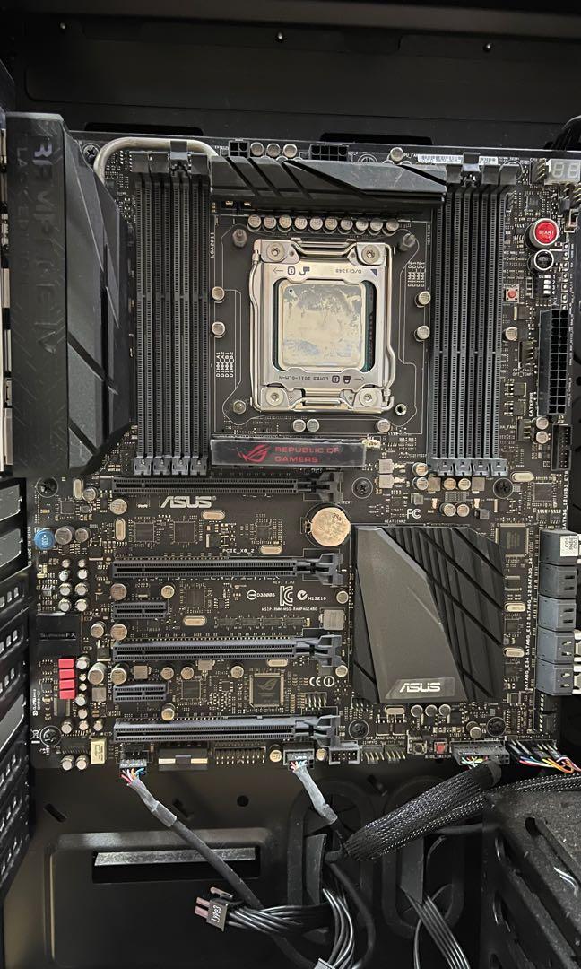 Asus X79 Rampage IV Extreme Black edition i7 4820K Computers Tech Parts Accessories Computer Parts on Carousell