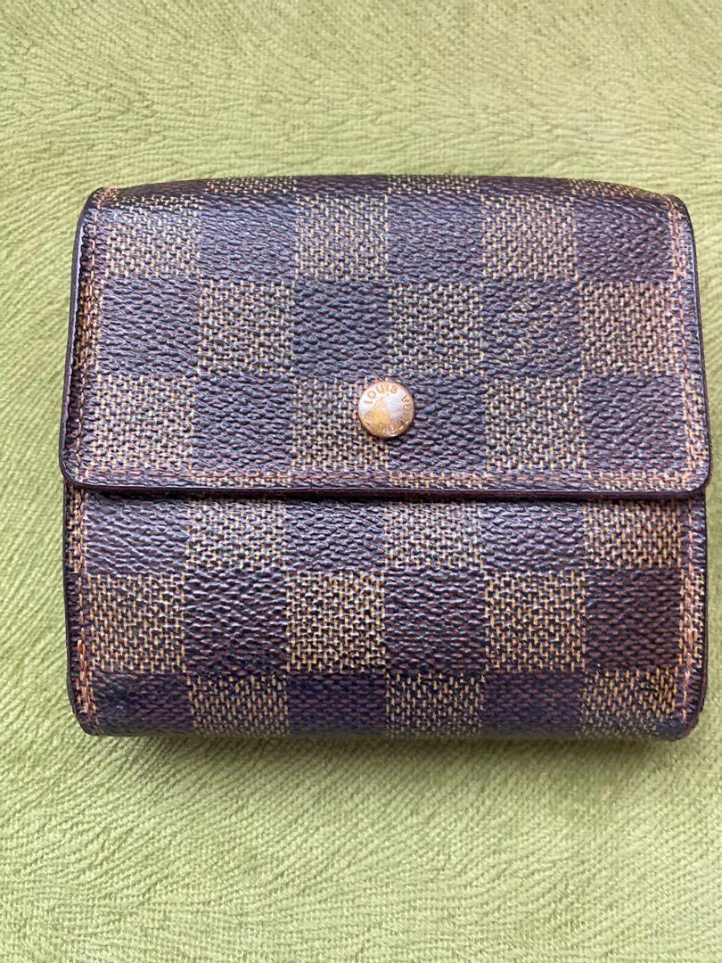 Authentic LV Damier Short wallet (Category: Luxury Bags & Wallets) located in Paranaque City. Submitted by french21closet (Listing ID 1094073130, Image 1). Description: Authentic LV Damier Short Wallet Good Condition “Please expect sign of usage and manage your expectations” For serious takers only PM me if interested: SMS 09174506853 .