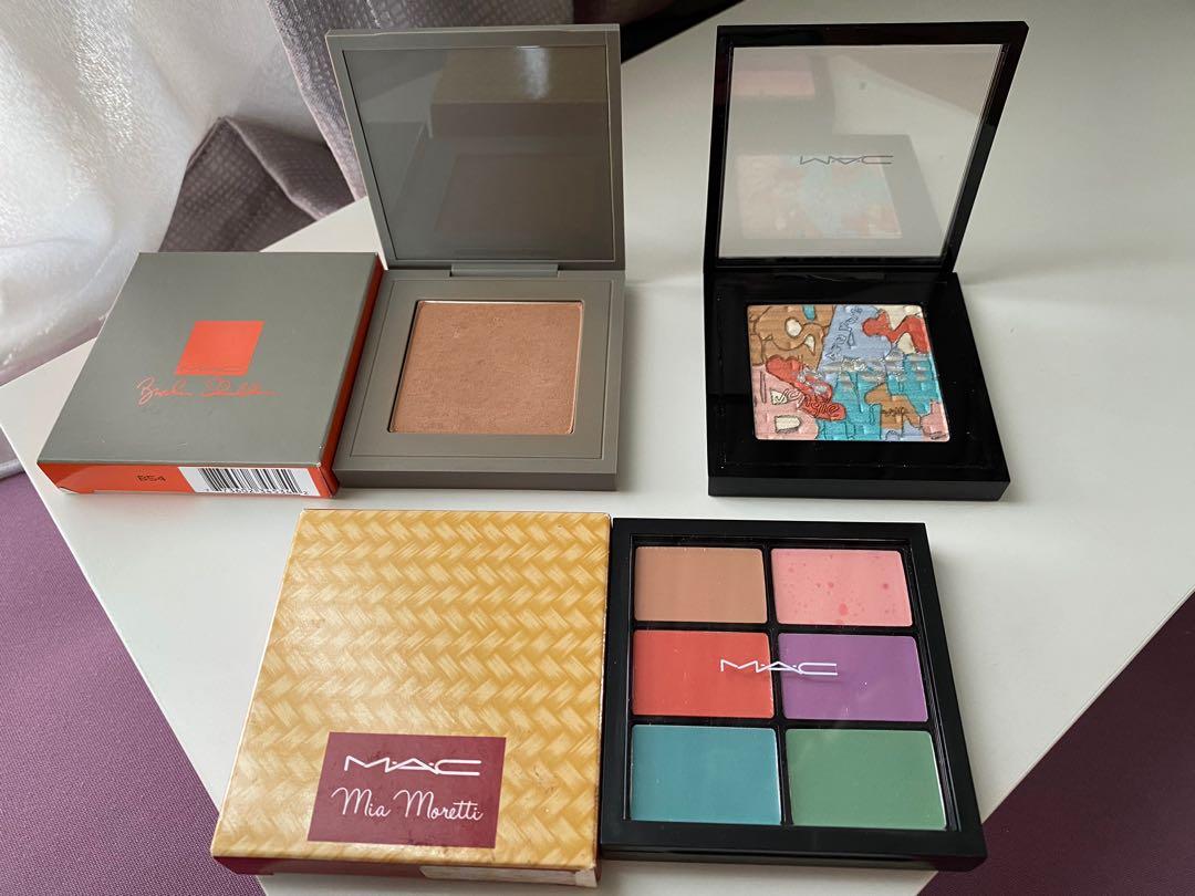 Authentic MAC Limited Edition Palettes - Brooke Shields, Mia Moretti ...