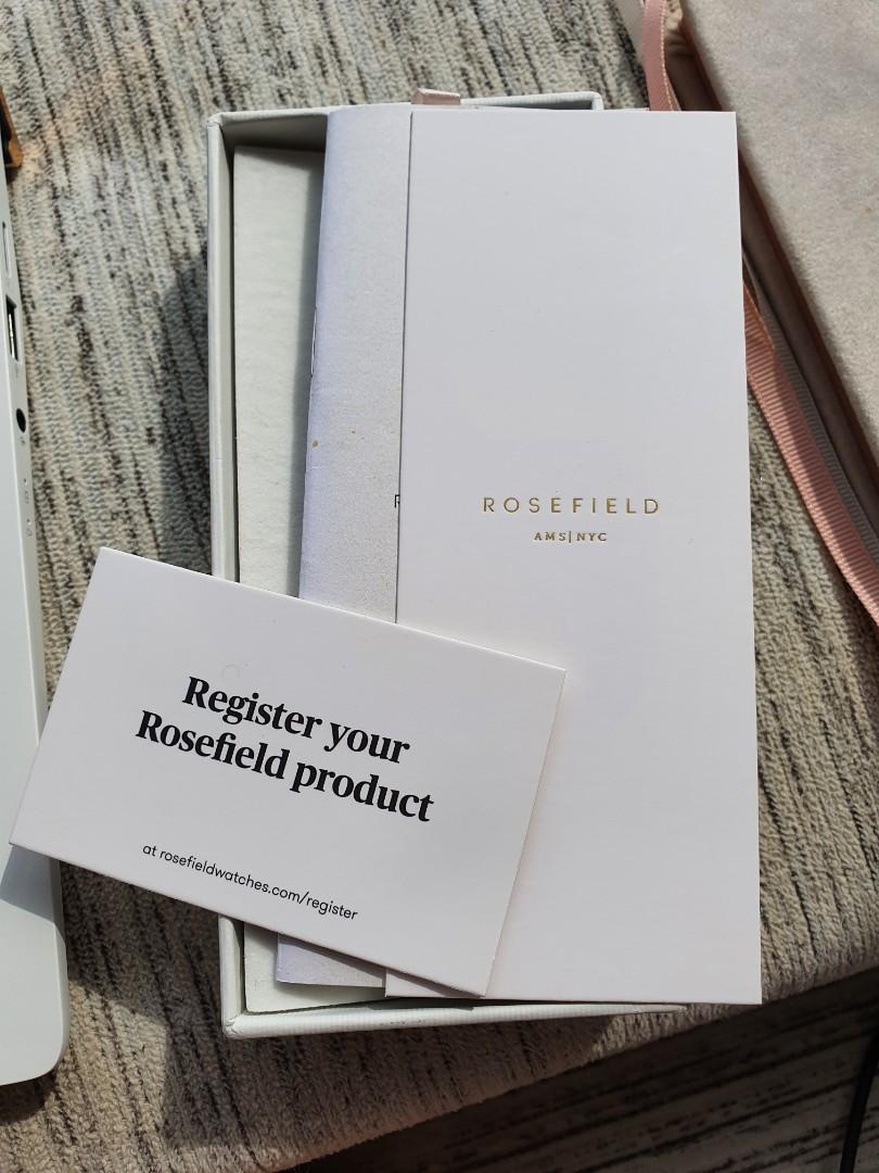 Rosefield hotsell watches register
