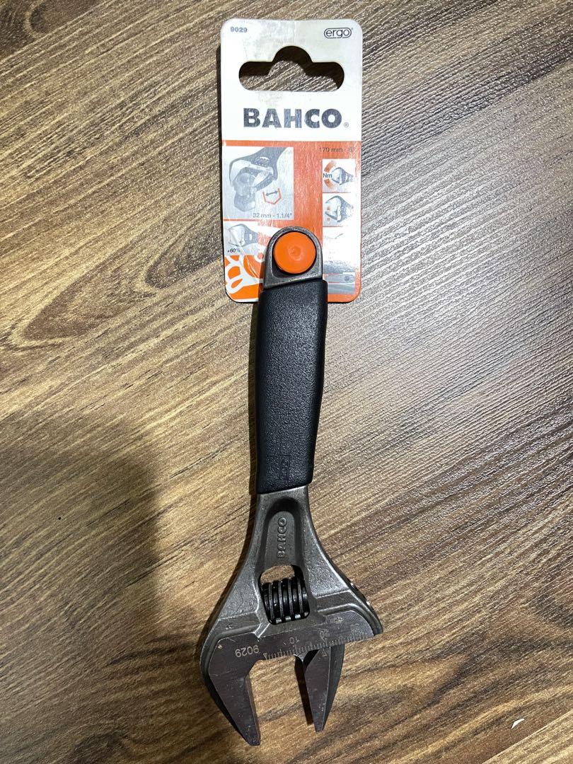 Bahco adjustable spanner wide jaw hot sale