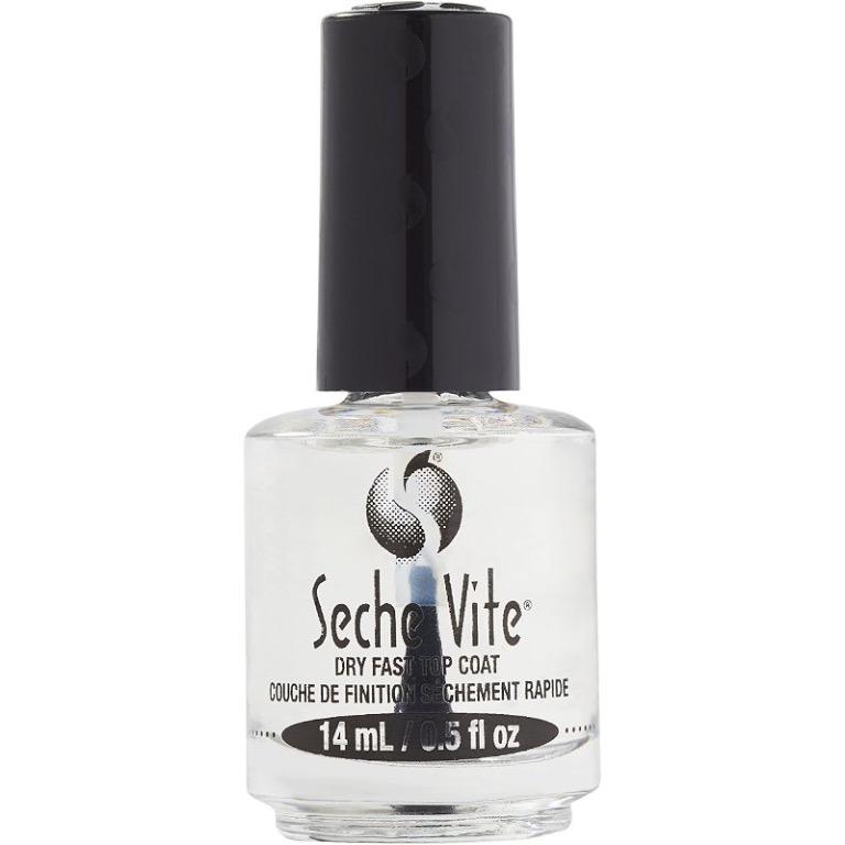 Bestseller Limited Stocks Seche Vite Dry Fast Top Nail Coat Clear 14ml Beauty Personal Care Hands Nails On Carousell