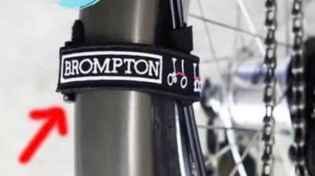 brompton velcro strap