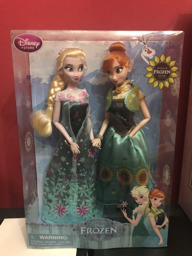 Frozen fever doll hot sale set
