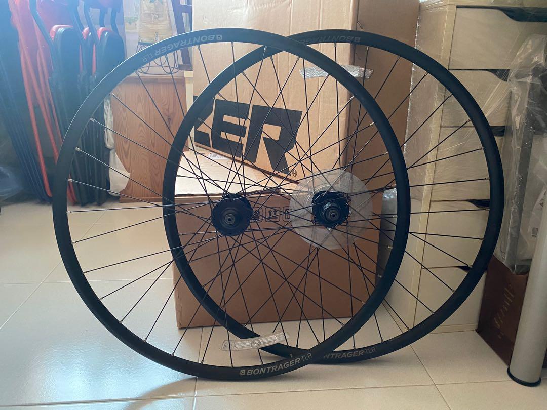 10 Spd Shimano New Bontrager TLR CL Disc 700c REAR Bike Wheel 135mm QR 