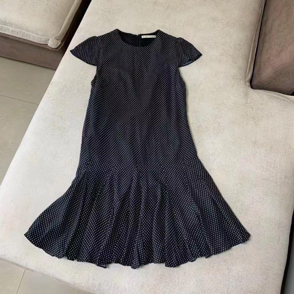 Brand New Alice Olivia Polka Dot Dress in US 8 Women s Fashion Dresses Sets Dresses on Carousell