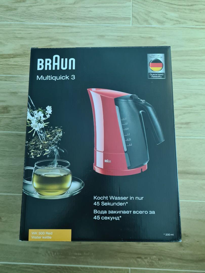 Braun multiquick sale 3 kettle