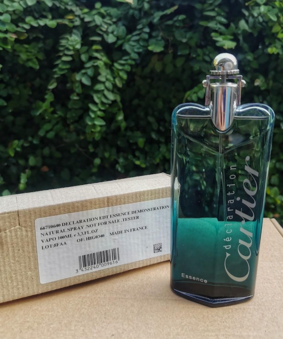 Cartier essence declaration discount
