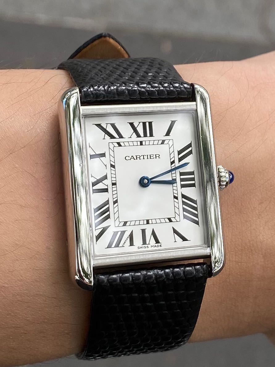 Cartier tank new arrivals solo man
