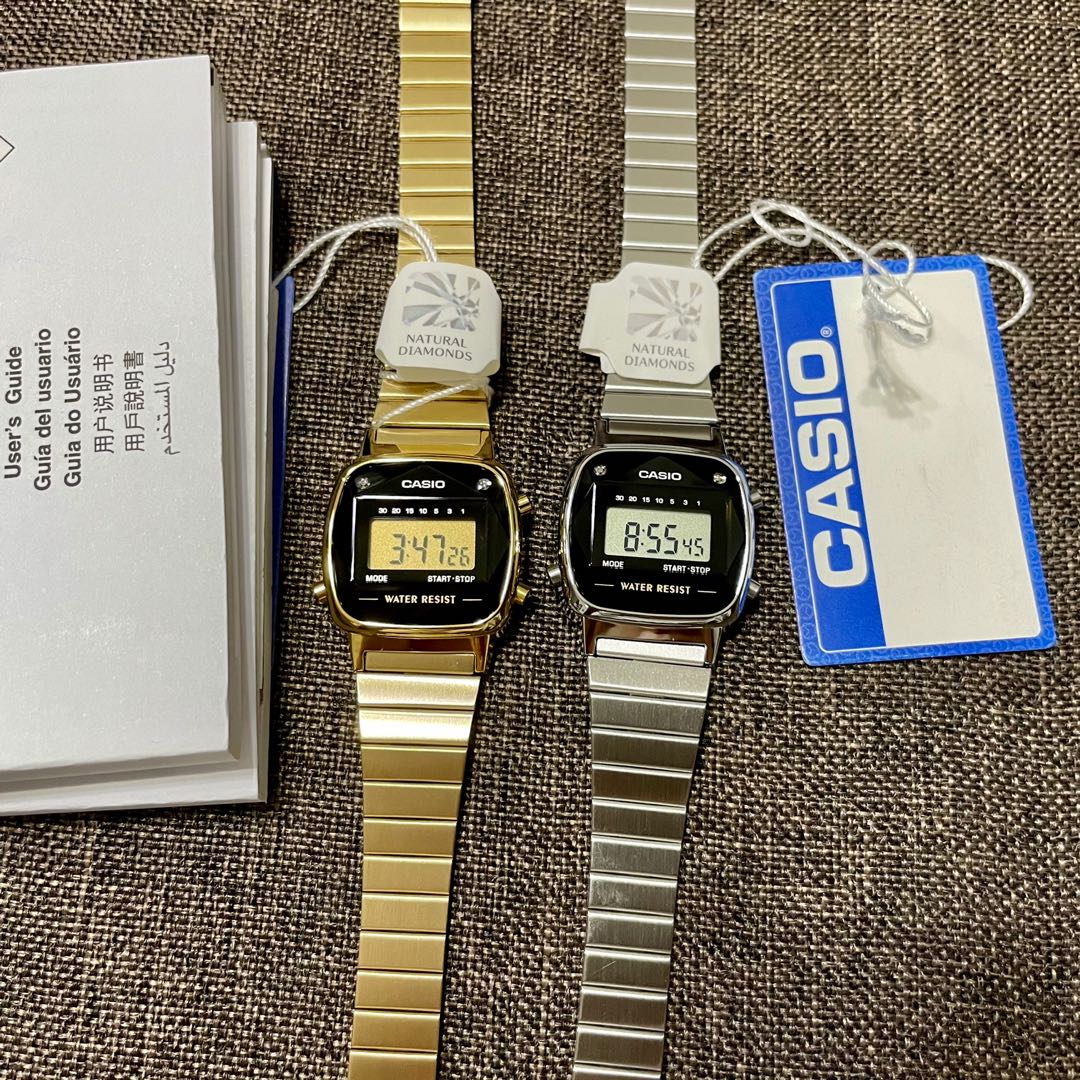 Casio natural diamond top