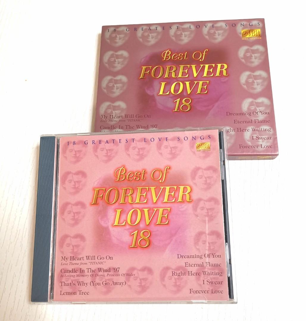 Cd Best Of Forever Love 18 英文歌 興趣及遊戲 音樂樂器 配件 音樂與媒體 Cd 及dvd Carousell