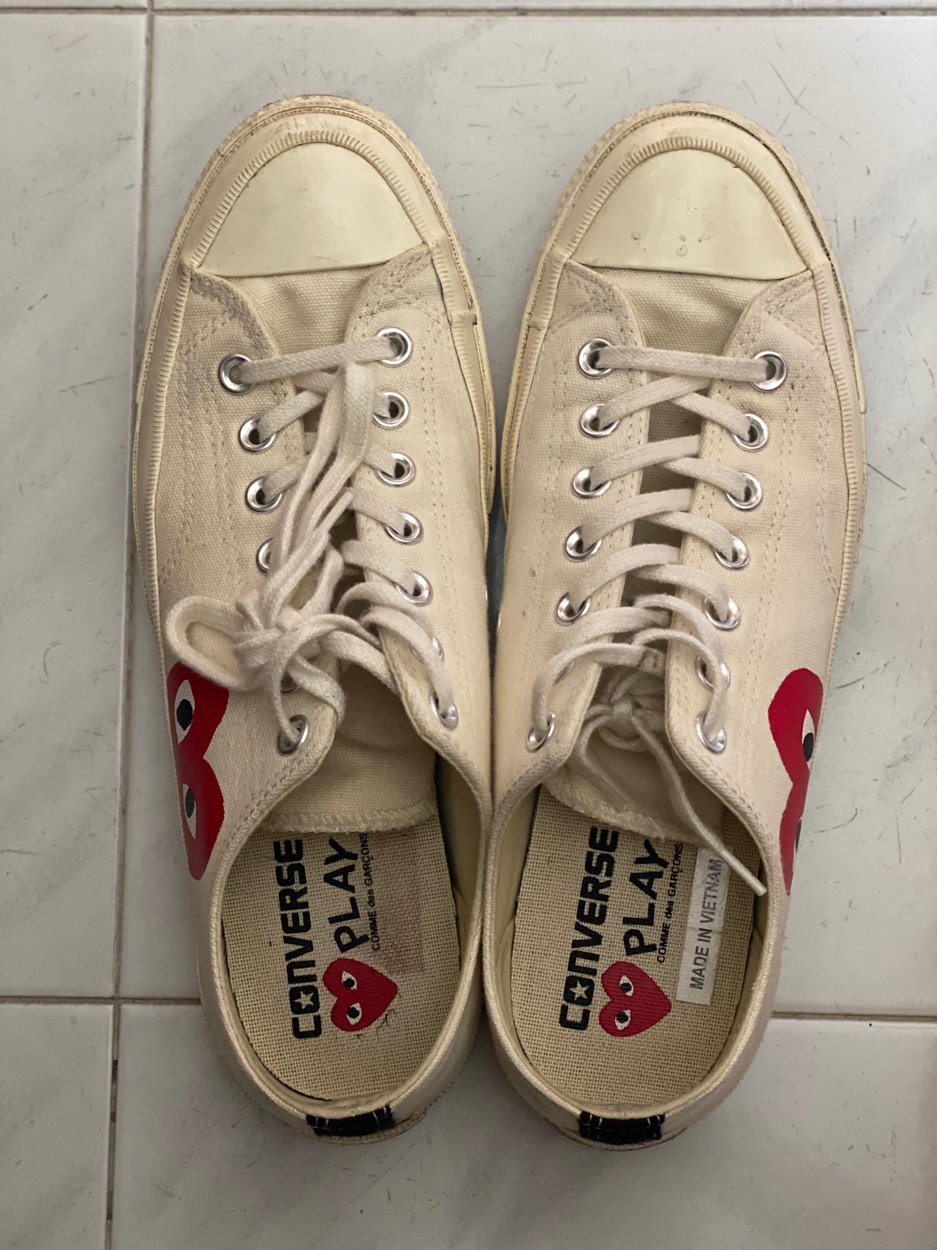 CDG x Converse Chuck Taylor, Men's Fashion, Footwear, Sneakers on Carousell