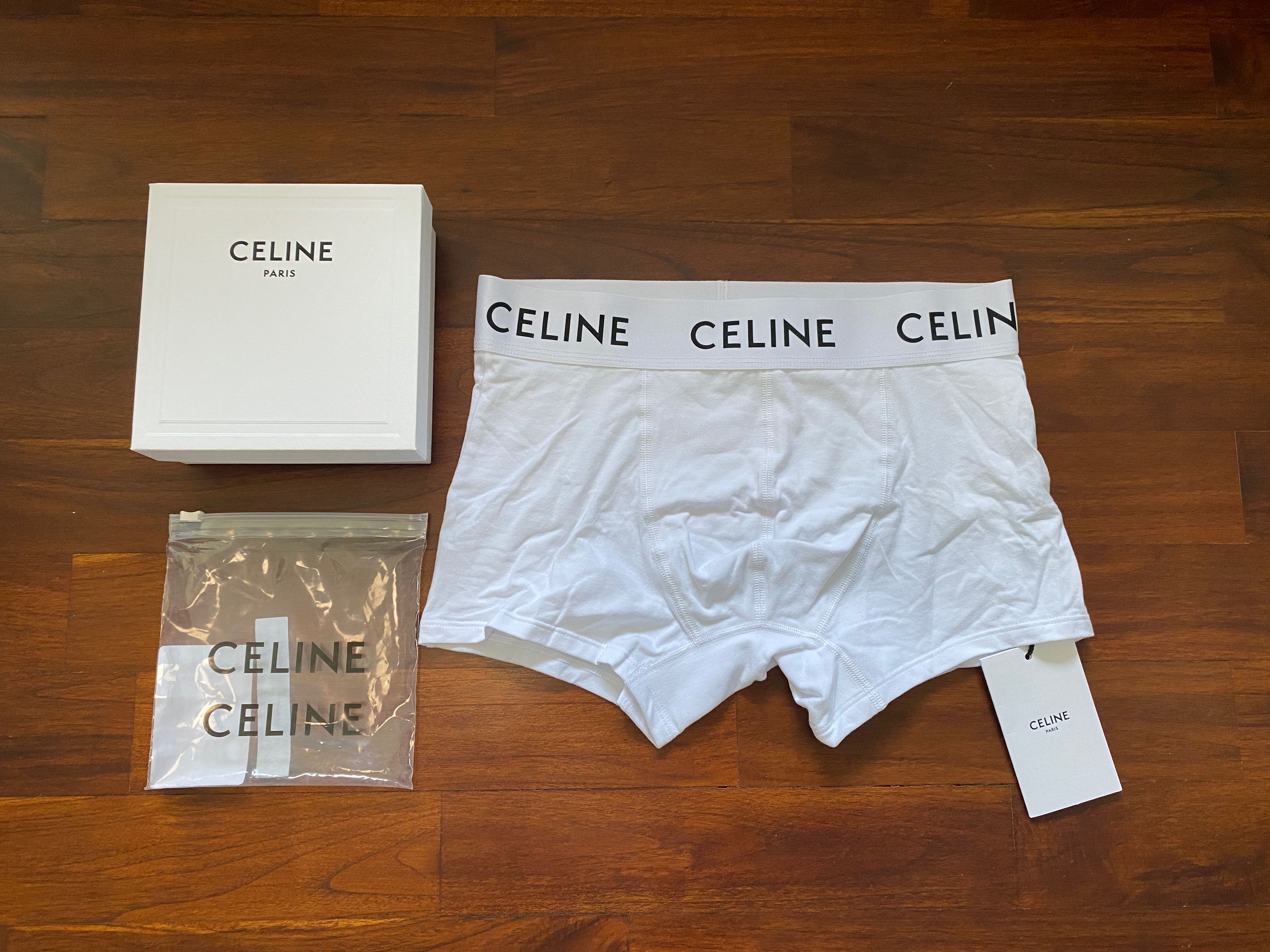 Shop CELINE Celine boxers in cotton jersey (2Z055157N.01WB, 2Z055157N.01BC,  2Z055157N.38NO) by allster