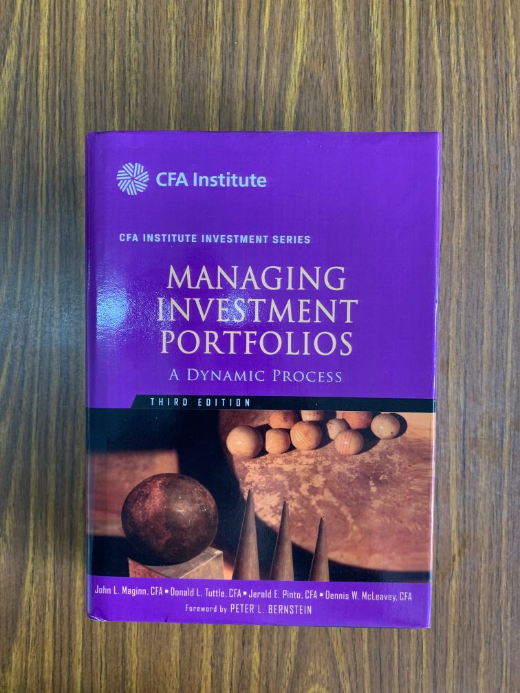 Cfa institute managing investment portfolios a dynamic process hobbies