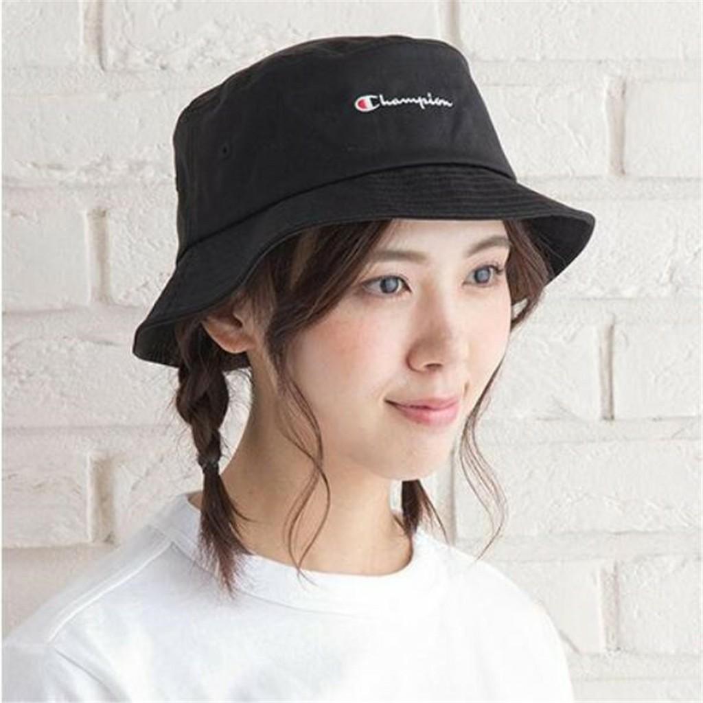 Black champion bucket hat sales