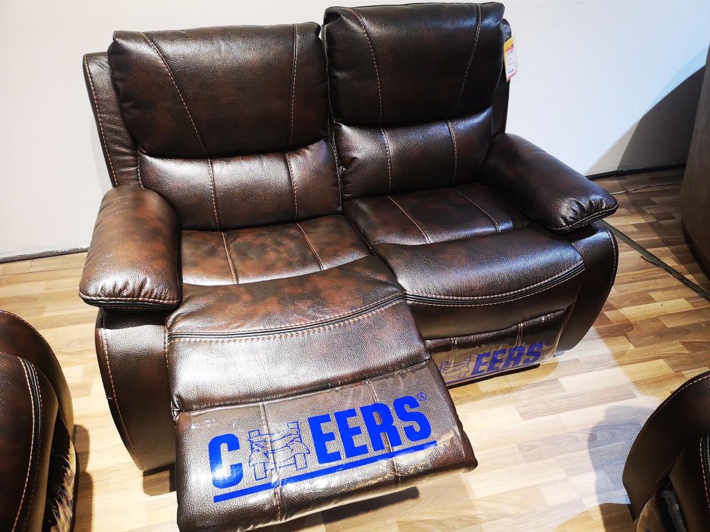 Cheers Reclining Leather Sofa