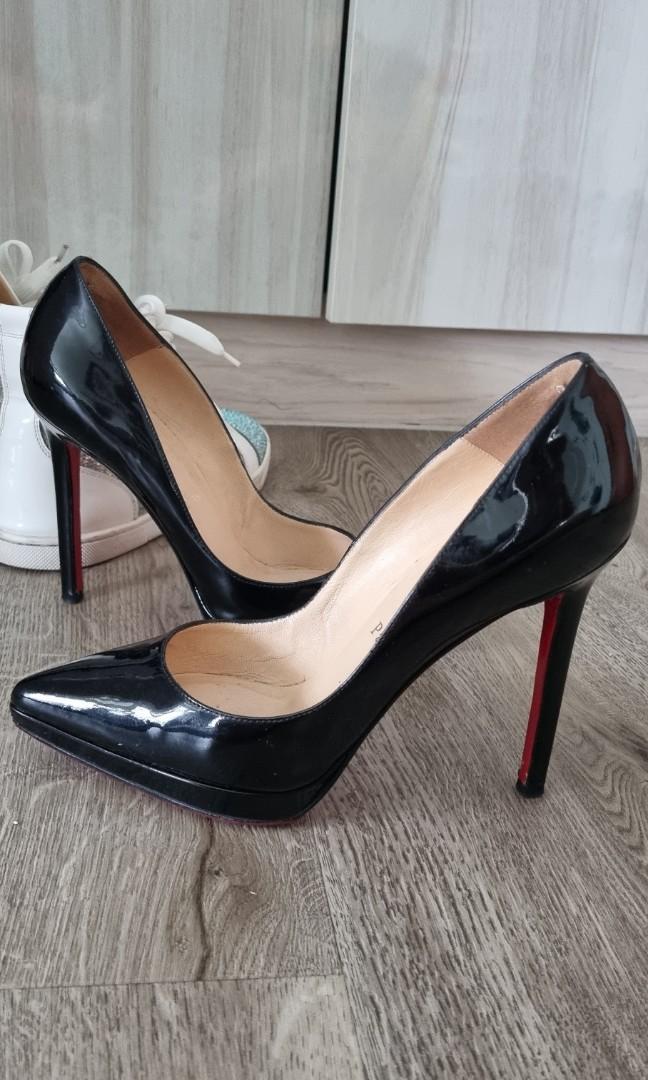 Christian louboutin pigalle plato 37 Women s Fashion Footwear Heels on Carousell