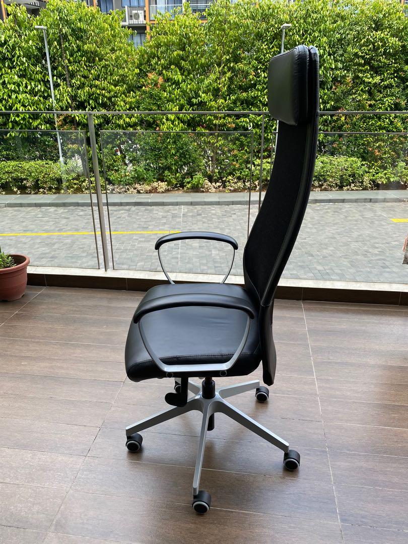 Ikea best sale markus leather