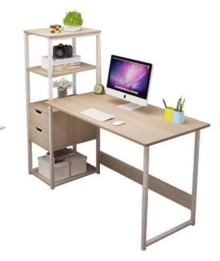 COMPUTER TABLE (Category: Tables & Sets) located in Manila. Submitted by saguittarian06 (Listing ID 1094124281, Image 1). Description: 1300 COMPUTER TABLE SIZE ：110 CM X 97 CM X 40 CM WITH 2 DRAWER STILL AVAILABLE.