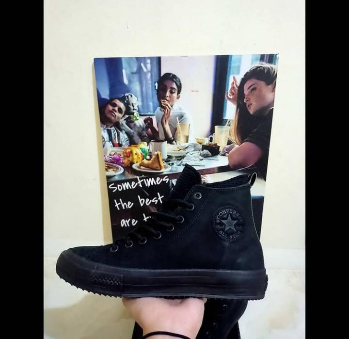 Converse WP BOOTS monoblack Hi 162409C Fesyen Pria Sepatu