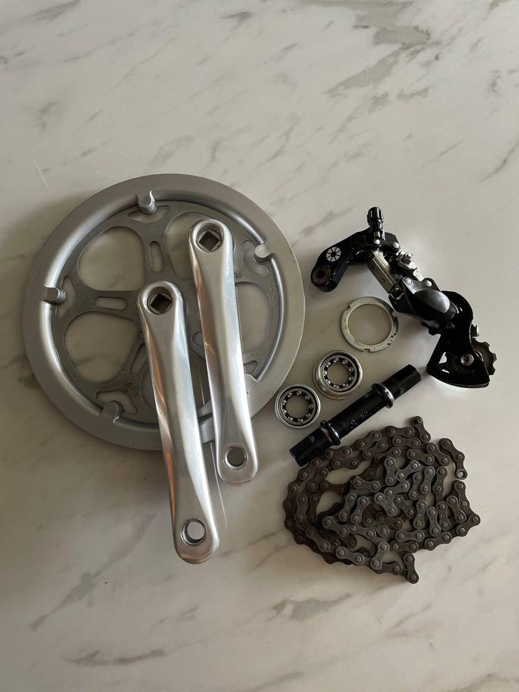 Dahon Crank BB Neos 7 speed RD Sports Equipment Bicycles Parts Parts Accessories on Carousell
