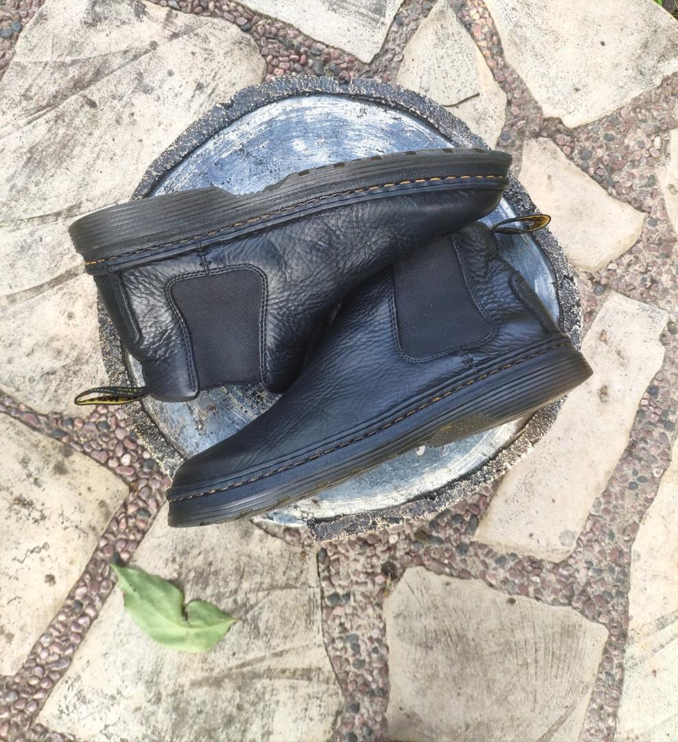 DR. Martens Oakford Grizzly Fesyen Pria Sepatu Sepatu Boot di