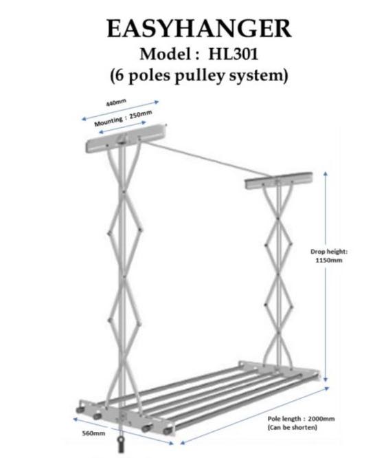 Easy hanger online laundry system