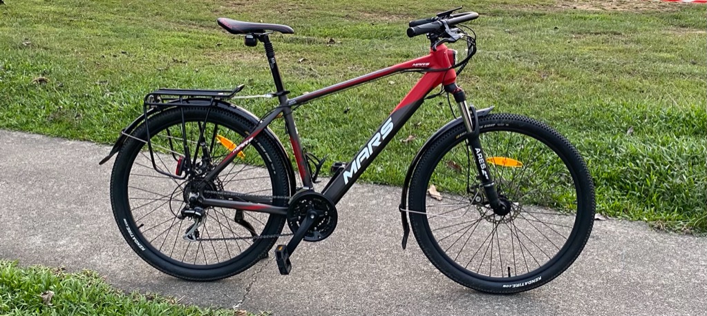 e bike PAB Apollo Mars like new Orange LTA seal only 1000km