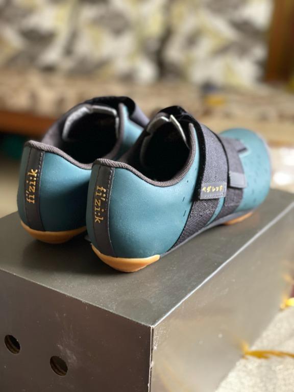 FIZIK JARY TERRA POWERSTRAP X4 Teal Size 41 Gravel