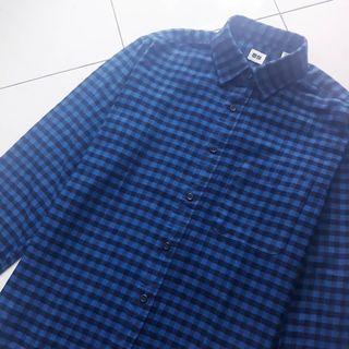 Flannel Kotak Biru Flannel Kotak Biru