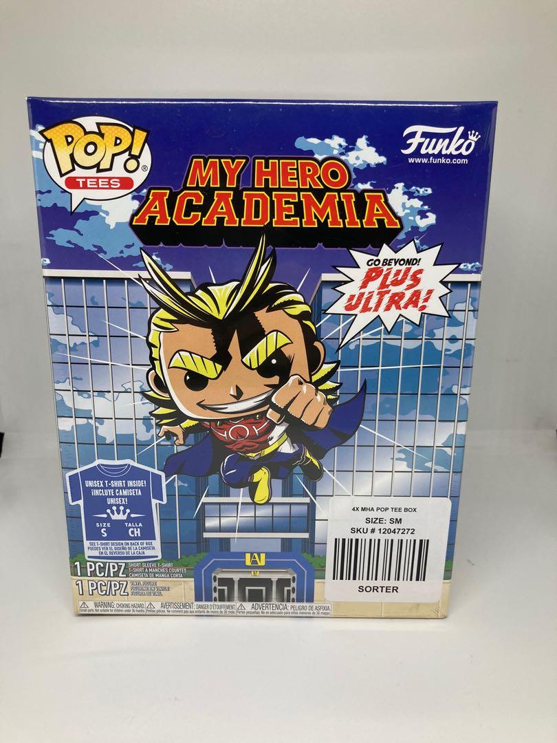 Funko Pop All Might Pop Tee sealed- Small (Category: Designer & Blind Box Toys) located in Quezon City. Submitted by iamdaomingsi (Listing ID 1094124649, Image 1). Description: .