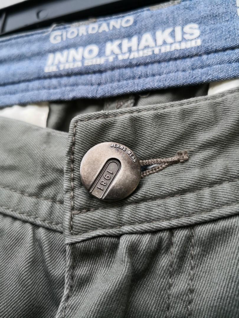 Giordano Inno Khakis Low Rise Modern 