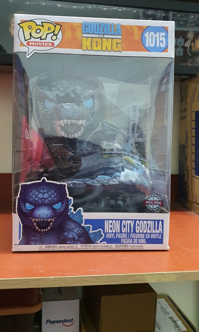 GODZILLA NEON CITY FUNKO POP, Hobbies 