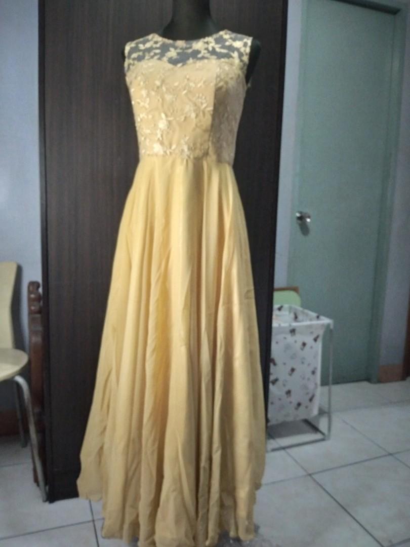 Simple principal store sponsor dress