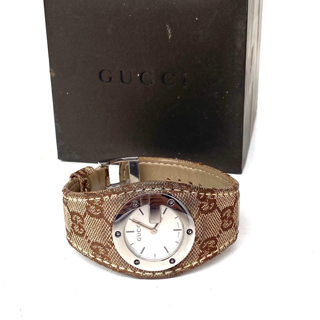 Gucci Gg Canvas Bandeau watch, Barang 