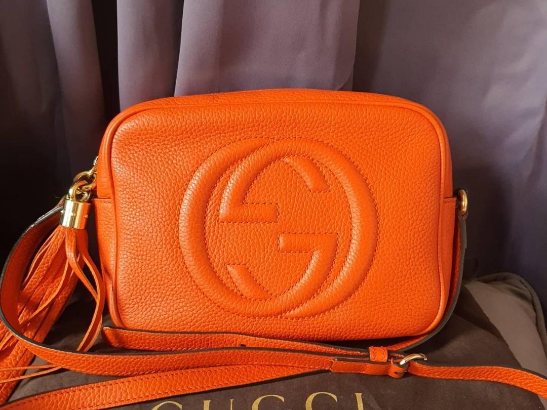 Gucci disco online bag orange