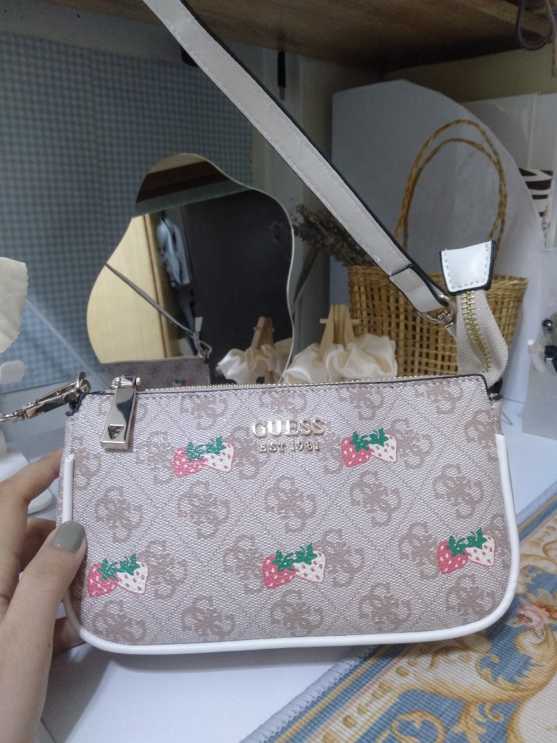 Guess strawberry bag outlet