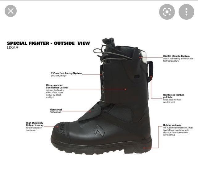 HAIX Special Fighter USAR Boots Men s Fashion Footwear Boots on
