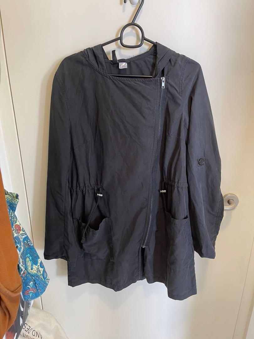 Raincoat with shop drawstring waist