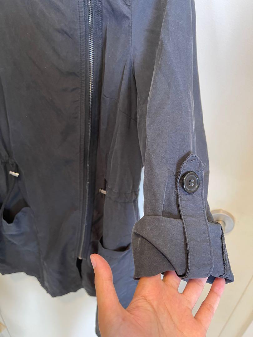 Raincoat with 2024 drawstring waist